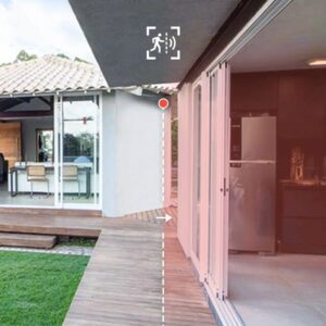 Detección de movimiento de tipo barrea de la Tapo C320WS