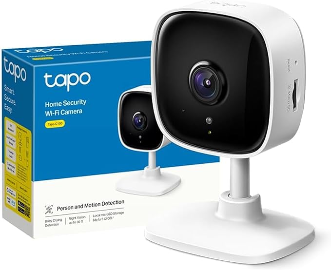 Security camera para perretes y michis Tapo C100